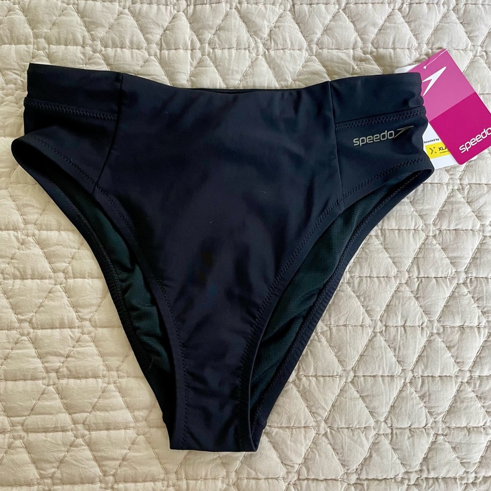NWT Speedo Black Women’s Swim Bottoms